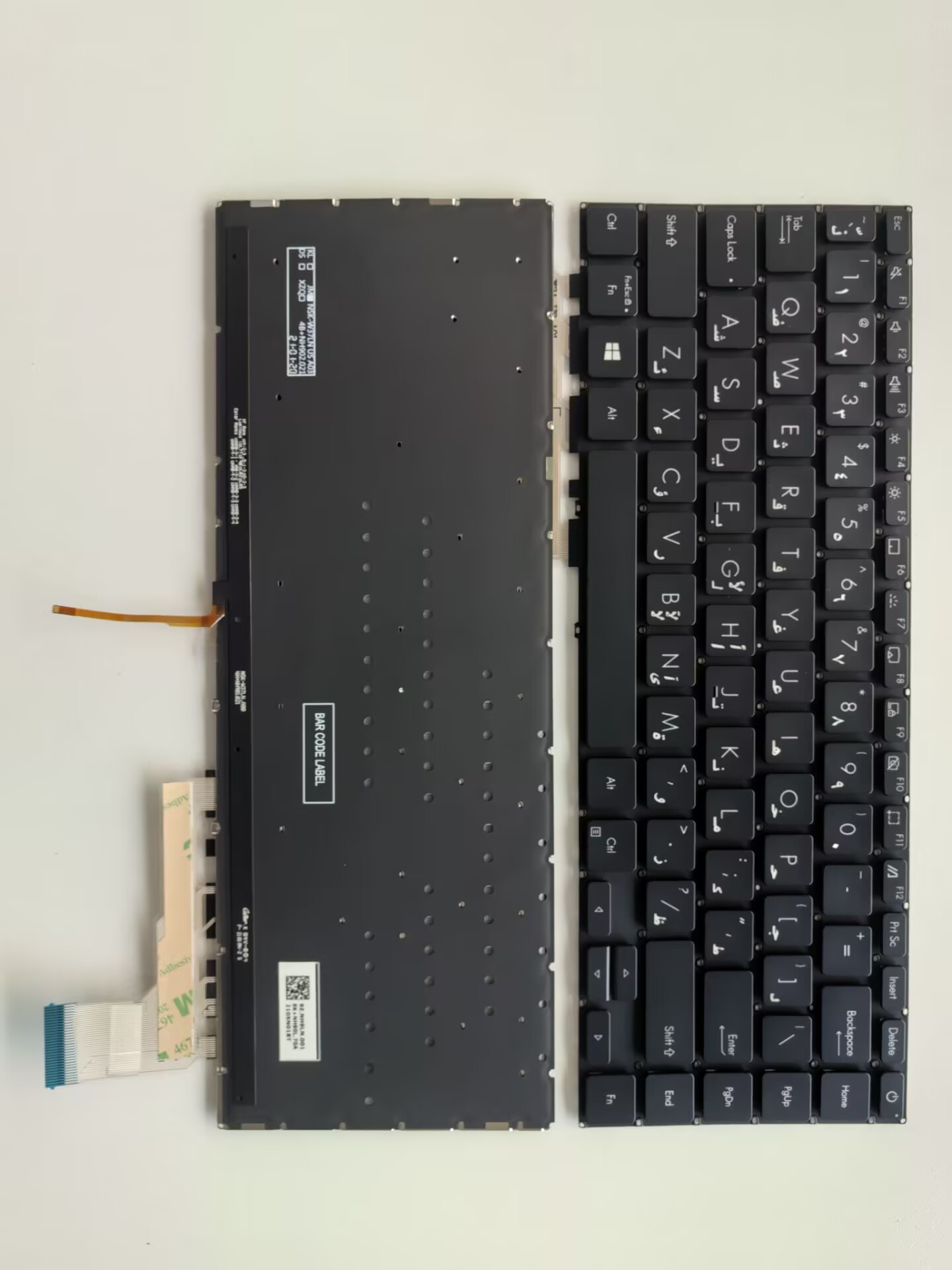 Picture of New Replacement Laptop Keyboard For ASUS S435E/S435/Vivobook S X435ea BLACK Backlit AR Layout